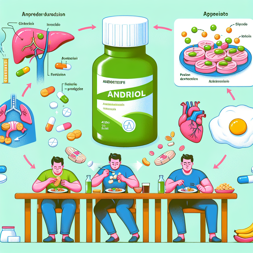 Effet de l'Andriol sur l'appétit