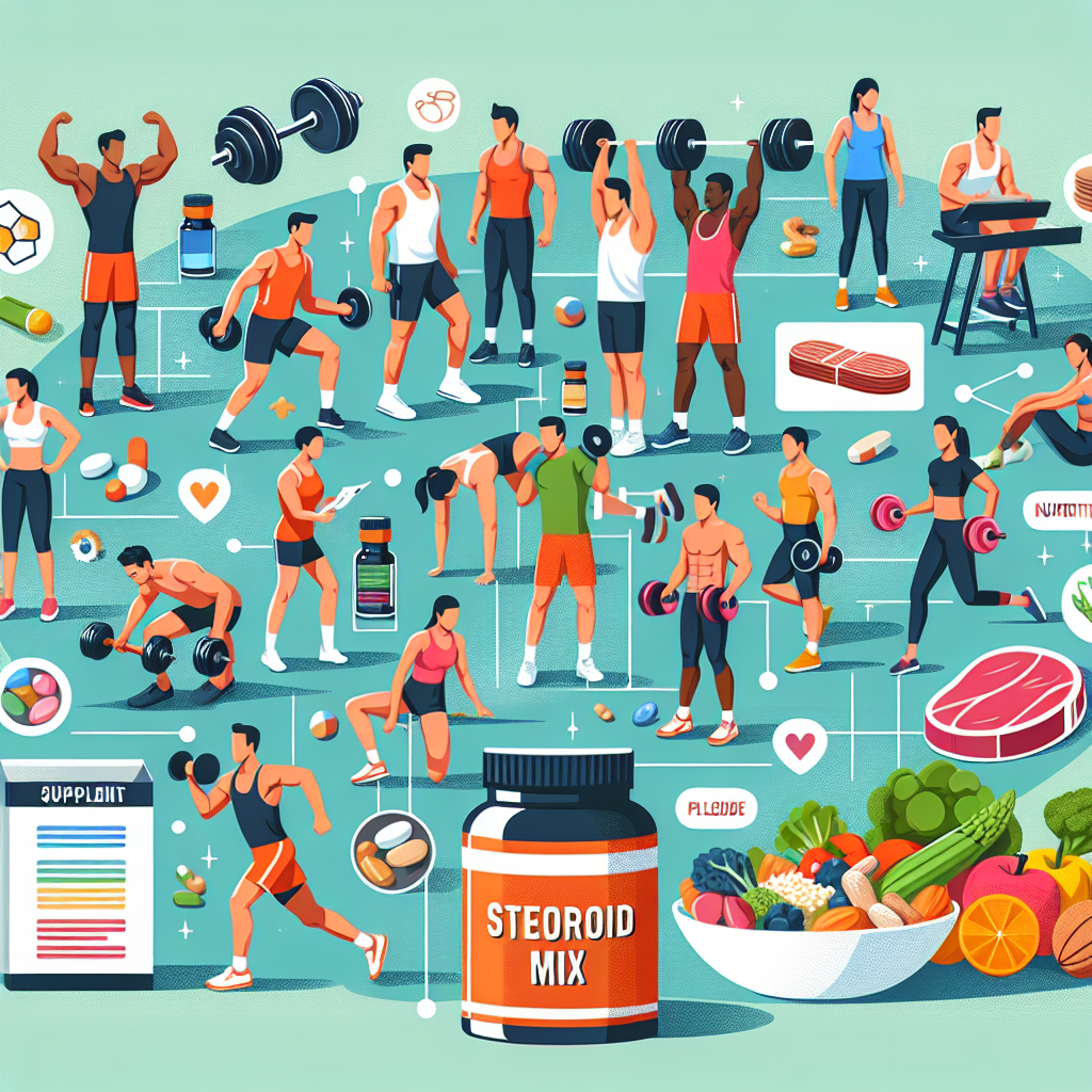Entraînement et nutrition lors d'une cure de Mélange de stéroïdes