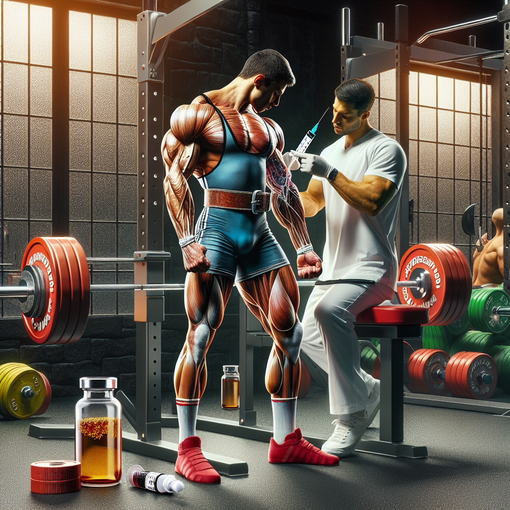 Injections de stéroïdes dans les cycles d'entraînement de powerlifting