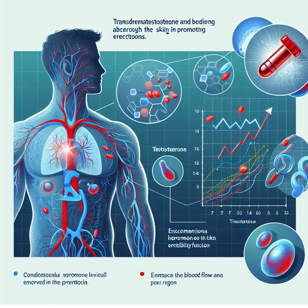 Testostérone transdermique et érection