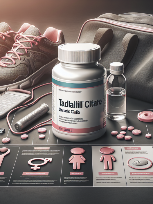 Citrate de tadalafil (Cialis générique) et particularités de son utilisation chez les femmes athlètes
