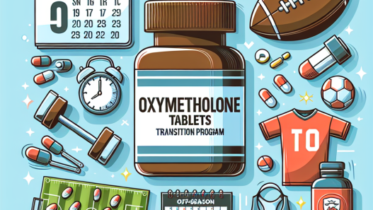 Comprimés d'oxymétholone dans le cadre de programmes de transition hors saison