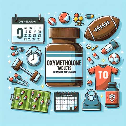 Comprimés d'oxymétholone dans le cadre de programmes de transition hors saison
