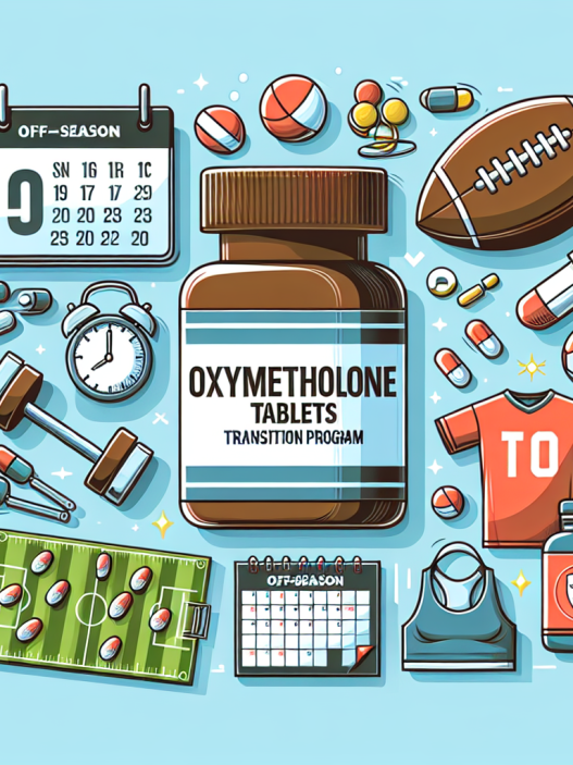 Comprimés d'oxymétholone dans le cadre de programmes de transition hors saison