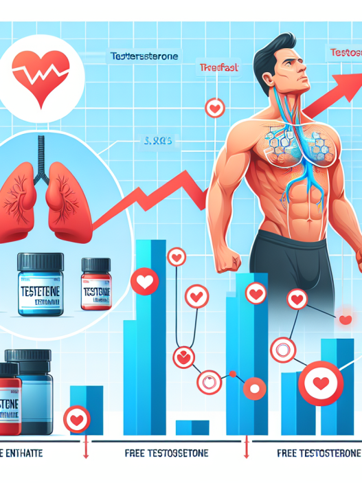 Effet de l'énanthate de testostérone sur le taux de testostérone libre