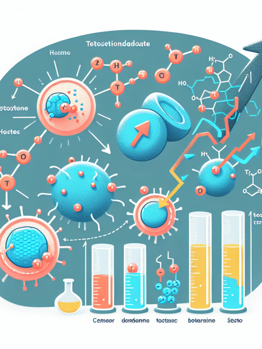 Effet de l'undécanoate de testostérone sur la régulation de la croissance cellulaire