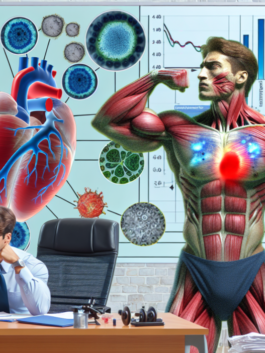 Effet de la testostérone sur le développement de processus inflammatoires musculaires