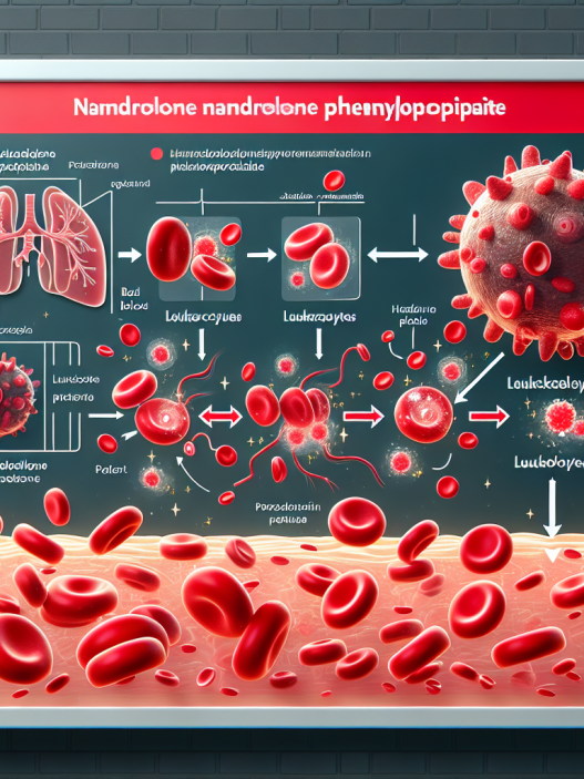Effet du phénylpropionate de nandrolone sur la production de leucocytes