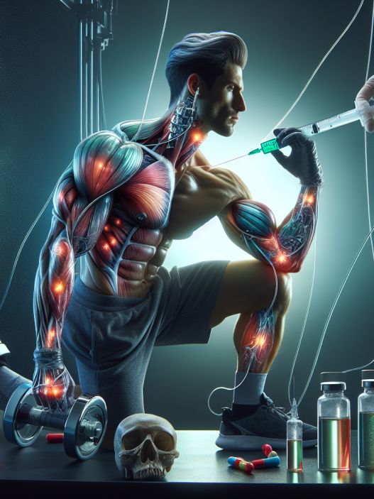 Infusion de peptides pendant le processus de régénération après un entraînement intense