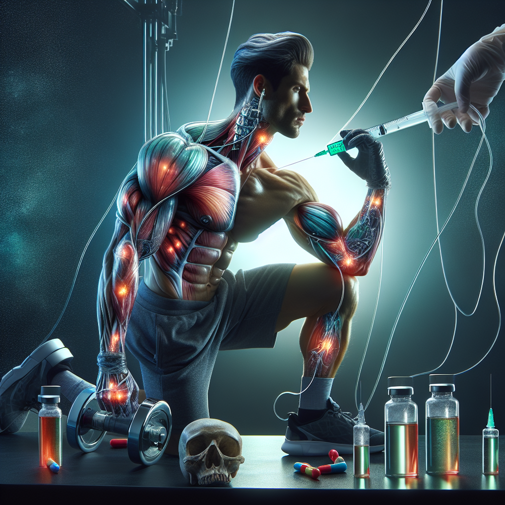 Infusion de peptides pendant le processus de régénération après un entraînement intense