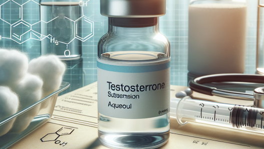 La suspension de testostérone (Aqueuse) comme traitement hormonal substitutif