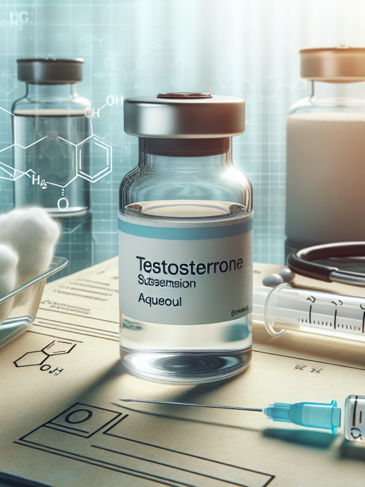 La suspension de testostérone (Aqueuse) comme traitement hormonal substitutif