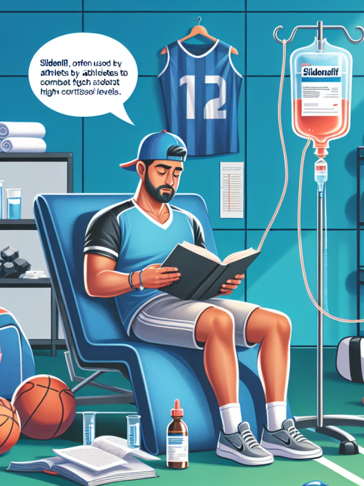 Perfusion de sildénafil pour lutter contre le cortisol chez les sportifs