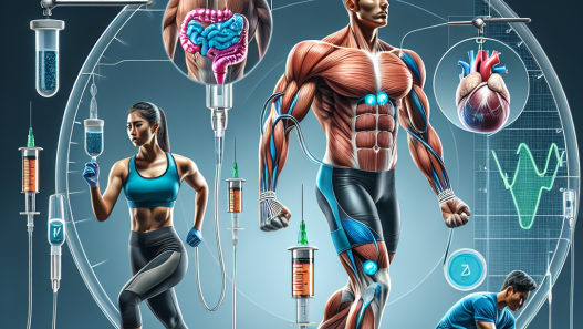 Perfusion de somatropine sur les performances sportives sous stress