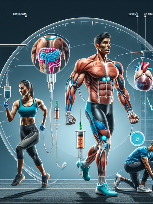 Perfusion de somatropine sur les performances sportives sous stress