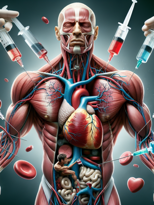 Perfusion de stanozolol dans le cœur et les vaisseaux sanguins des athlètes