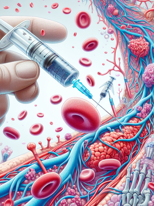 Comment le Synthol affecte la circulation sanguine au point d'injection