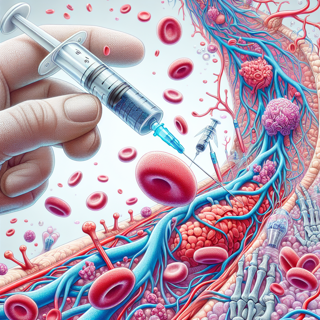 Comment le Synthol affecte la circulation sanguine au point d'injection