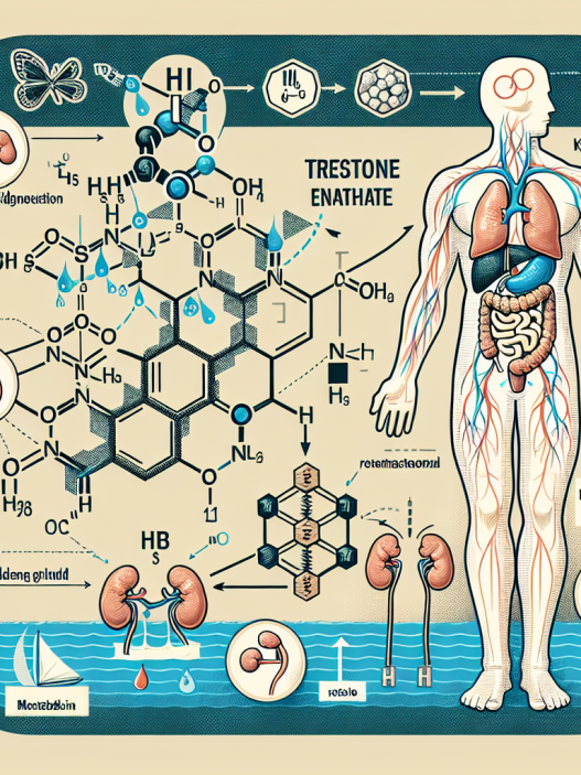 Énanthate de tréstolone et régulation du métabolisme eau-sel