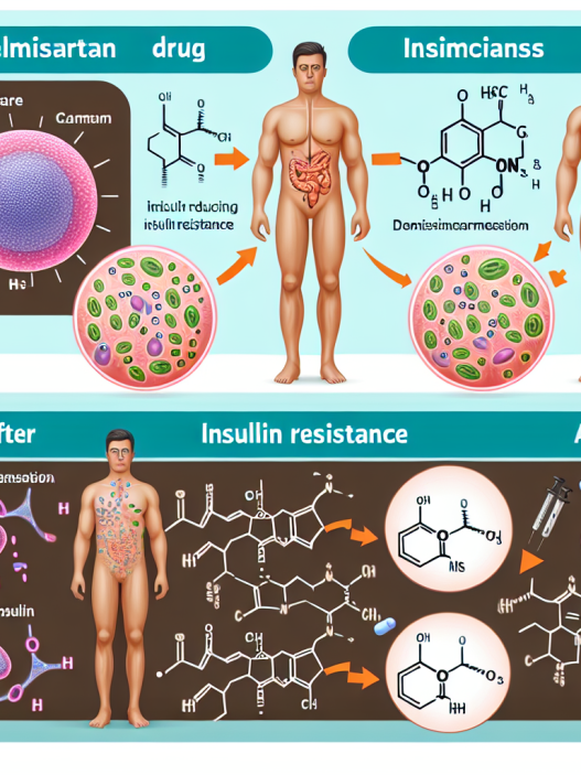 Évaluation de la capacité du telmisartan à réduire la résistance à l'insuline