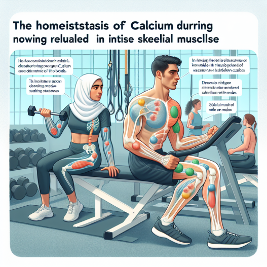 Homéostasie du calcium lors d'un exercice physique intense