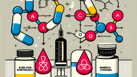 Interaction des médicaments de maintien de la glycémie avec les stéroïdes anabolisants