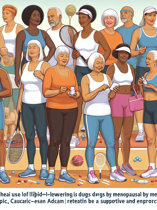 L'utilisation d'hypolipidémiants chez les sportifs ménopausés