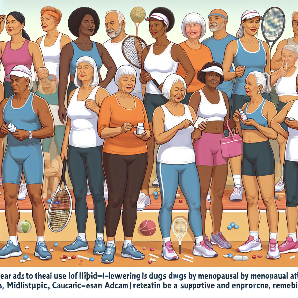 L'utilisation d'hypolipidémiants chez les sportifs ménopausés