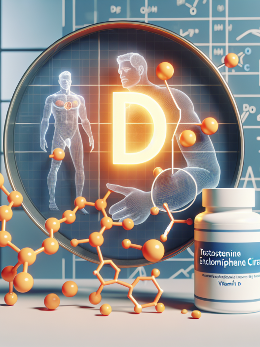 Le citrate d'enclomifène associé à la vitamine D pour soutenir la testostérone