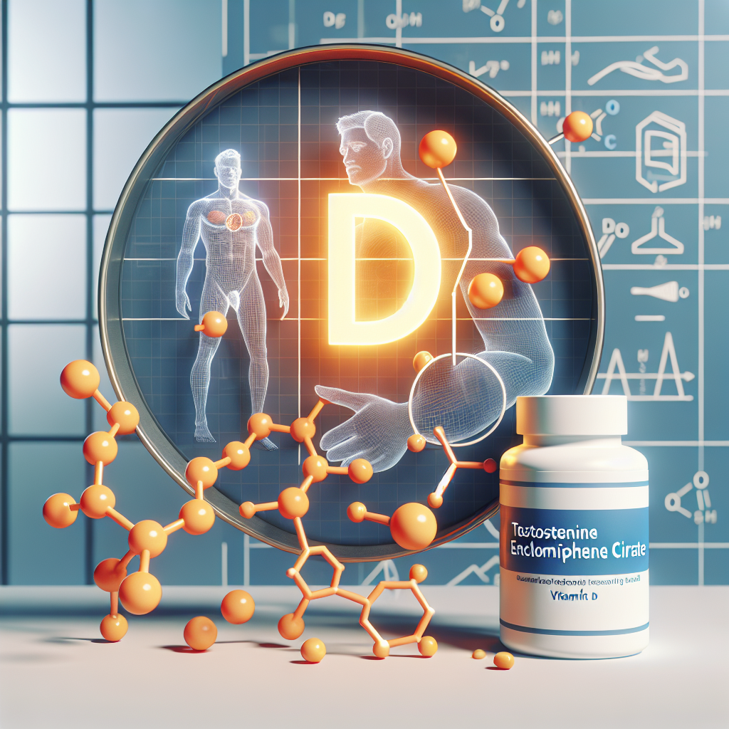 Le citrate d'enclomifène associé à la vitamine D pour soutenir la testostérone
