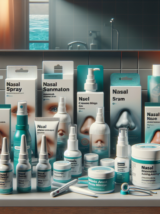 Produits nasaux pour réduire l'irritation des muqueuses après la baignade