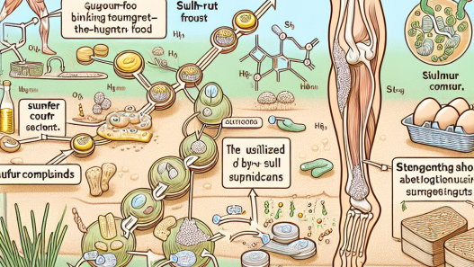 Rôle des composés soufrés dans le soutien des ligaments et du cartilage