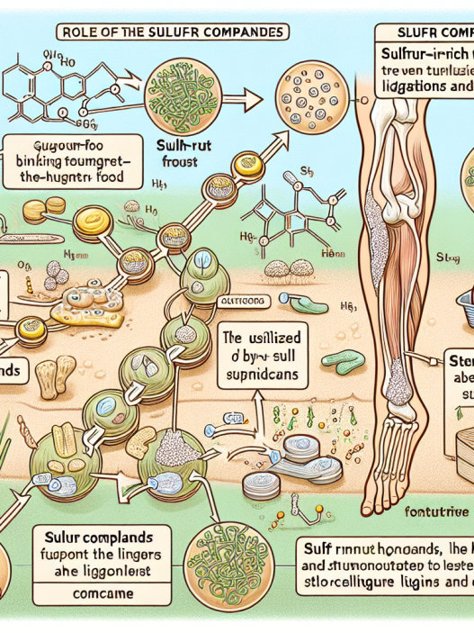 Rôle des composés soufrés dans le soutien des ligaments et du cartilage