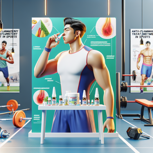 Utilisation de sprays nasaux dans le cadre d'un traitement anti-inflammatoire dans le sport