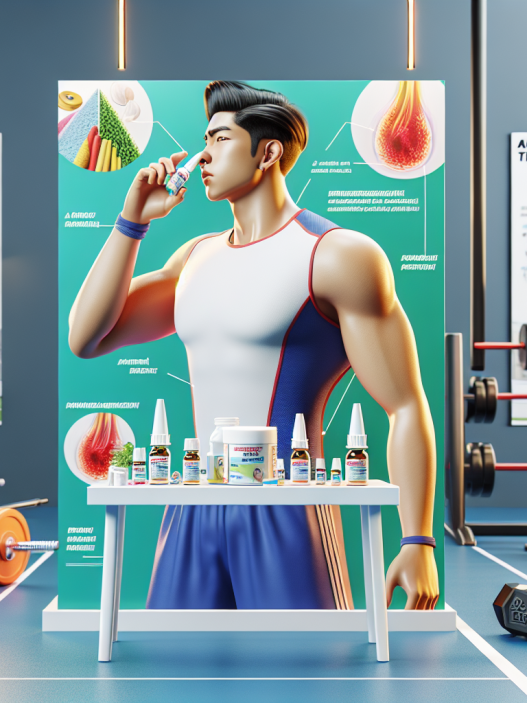 Utilisation de sprays nasaux dans le cadre d'un traitement anti-inflammatoire dans le sport