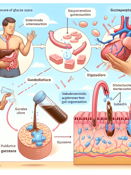 Comment le tirzépatide affecte l'amélioration de l'absorption du glucose