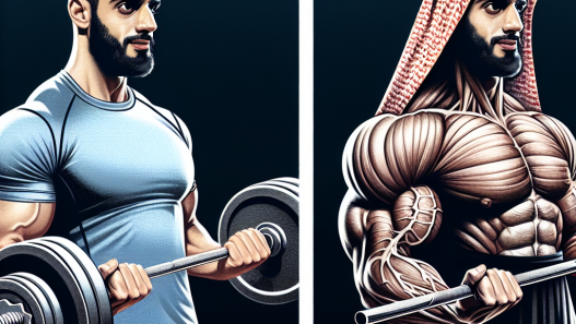 Comparaison des résultats de force avant et après une cure de stéroïdes