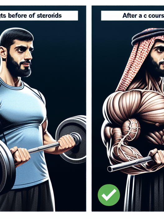 Comparaison des résultats de force avant et après une cure de stéroïdes