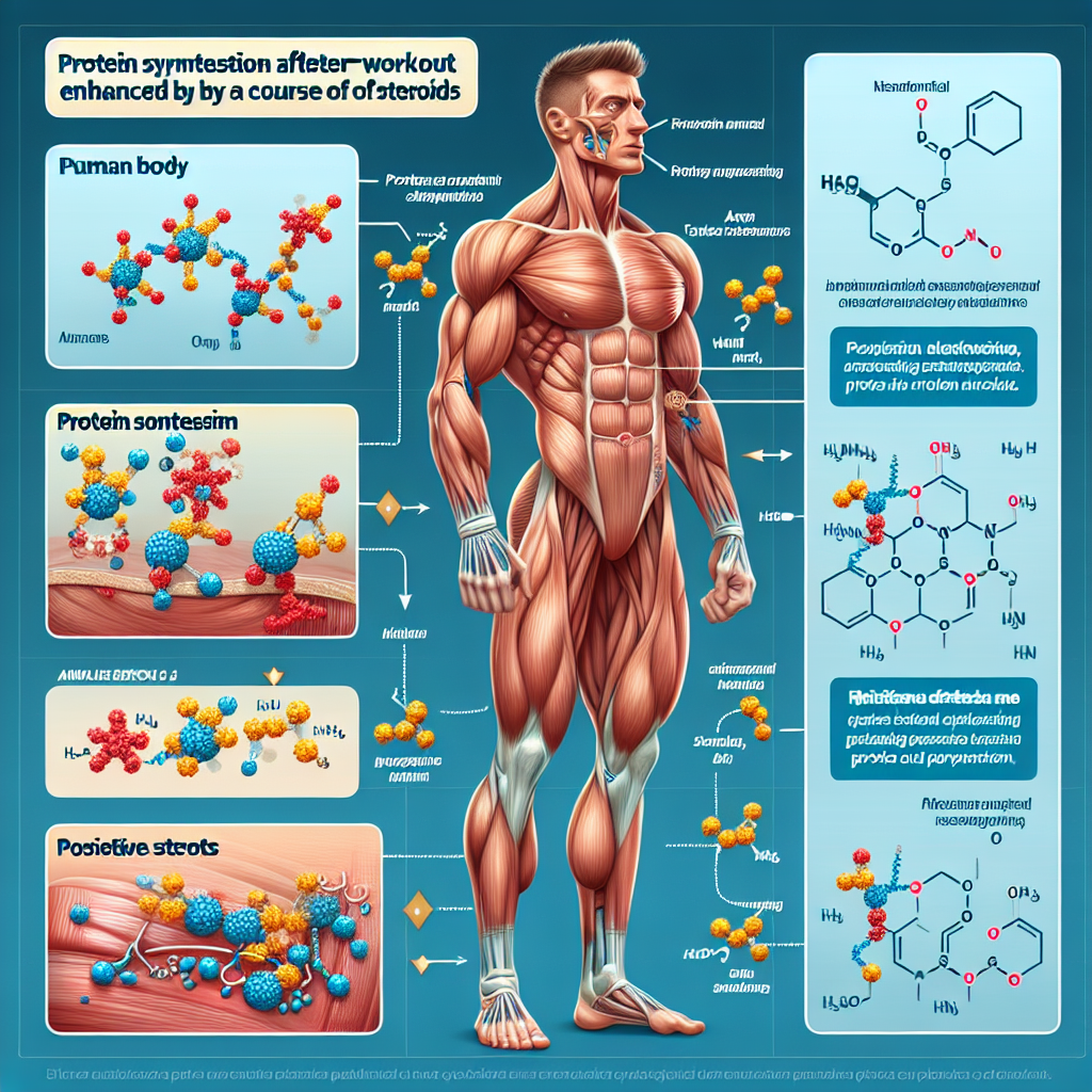 Cure de stéroïdes pour optimiser la synthèse protéique après l'entraînement