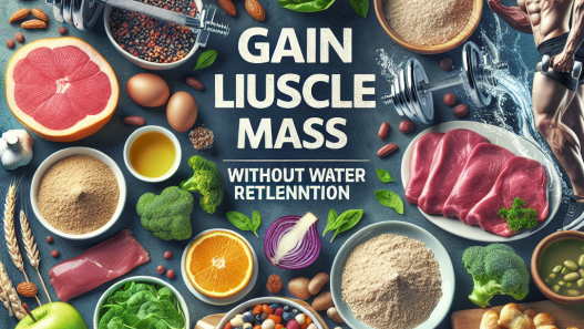 Cure pour la prise de masse sèche sans rétention d'eau ?