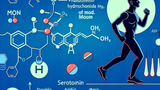 Effet du chlorhydrate de phentermine sur les niveaux de sérotonine et l'humeur pendant l'entraînement