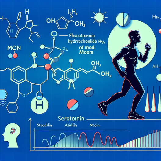 Effet du chlorhydrate de phentermine sur les niveaux de sérotonine et l'humeur pendant l'entraînement