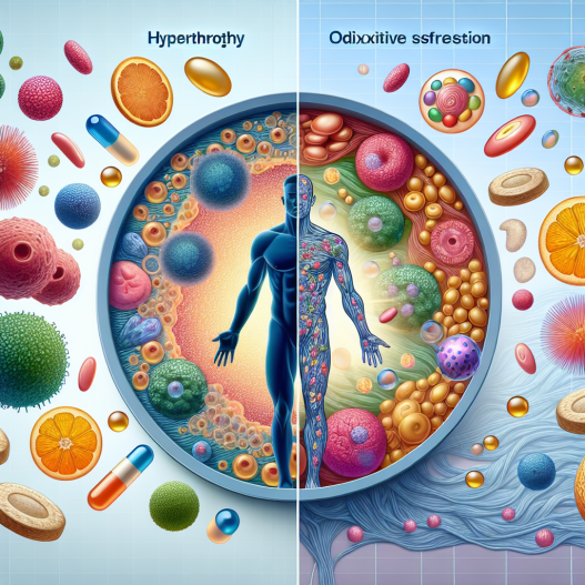 Hypertrophie et réduction du stress oxydatif grâce aux vitamines