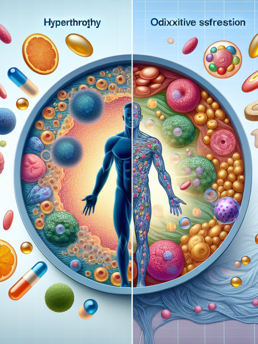 Hypertrophie et réduction du stress oxydatif grâce aux vitamines
