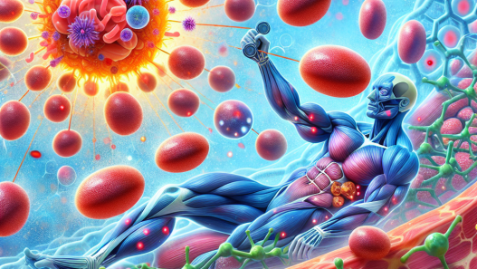 L'effet de l'ézétimibe sur la régulation de l'apoptose des cellules musculaires.