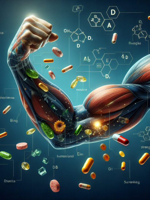 La qualité du pompage musculaire dépend également des vitamines