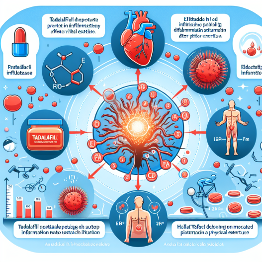 Le tadalafil aide-t-il à réduire l'inflammation après un effort physique ?