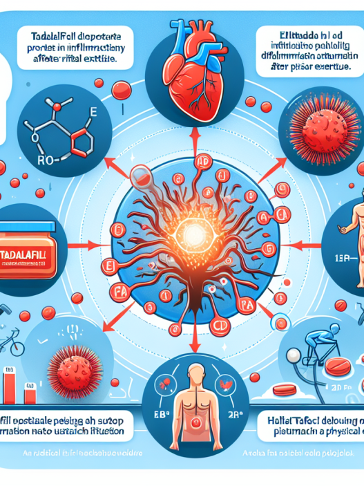Le tadalafil aide-t-il à réduire l'inflammation après un effort physique ?