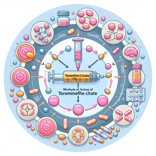 Mécanisme d'action du citrate de torémifène dans le traitement anti-œstrogénique