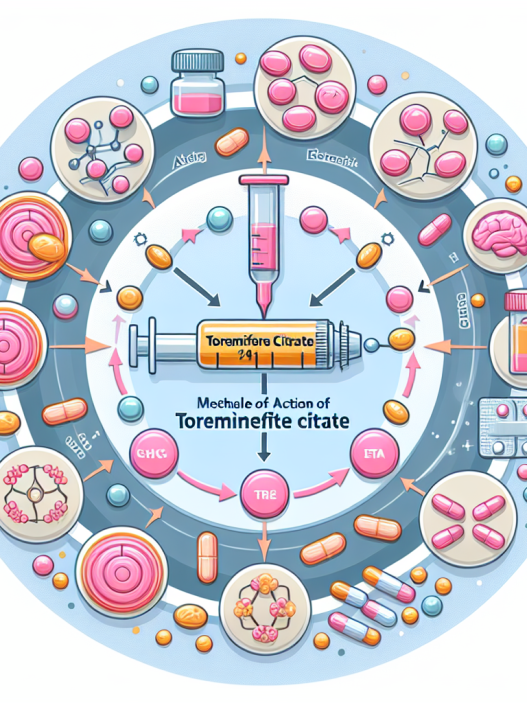 Mécanisme d'action du citrate de torémifène dans le traitement anti-œstrogénique